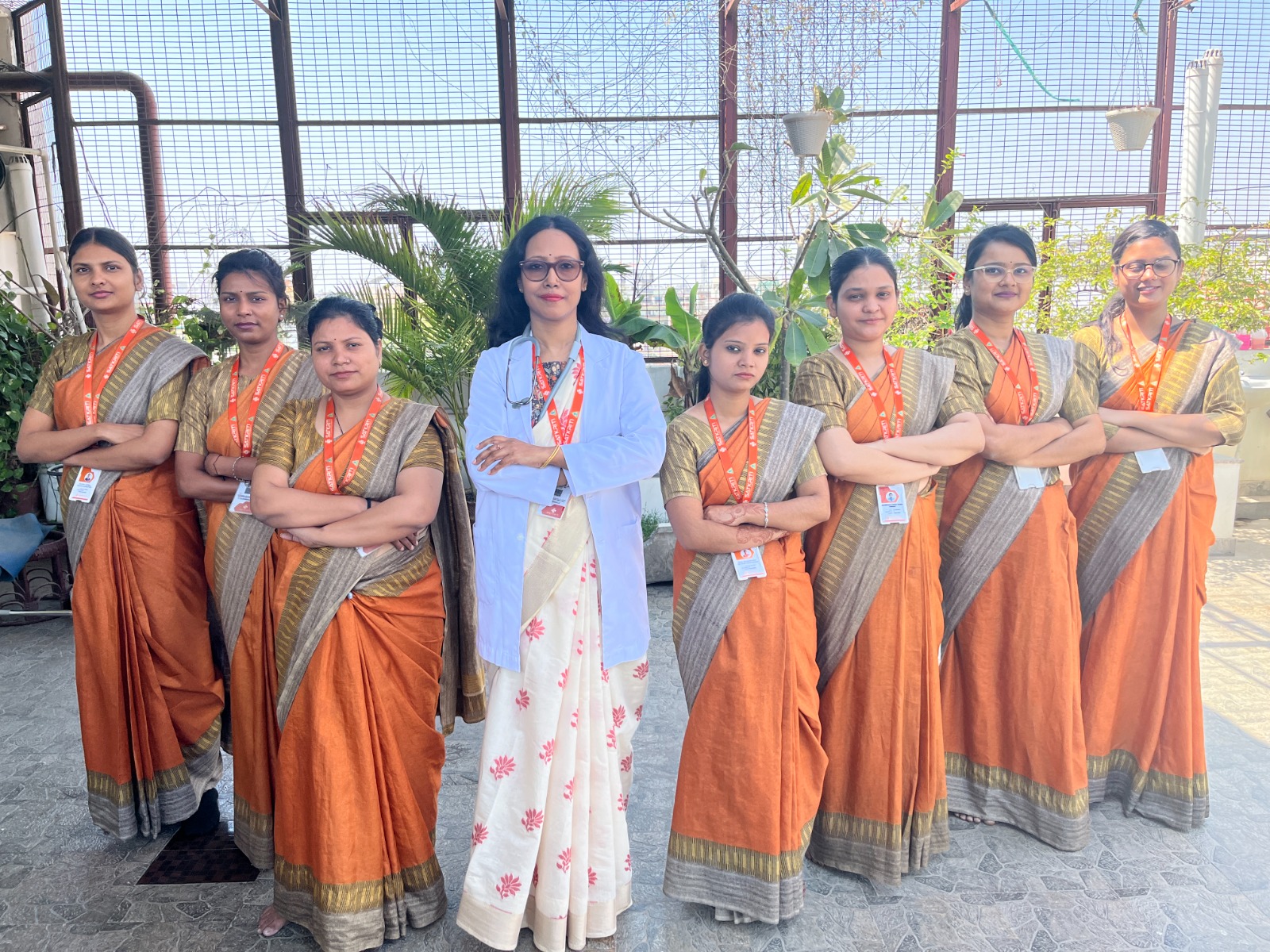 Satkriti Hospital staff