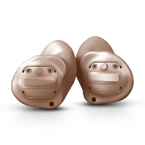 Completely-in-canal (CIC) hearing aid pair