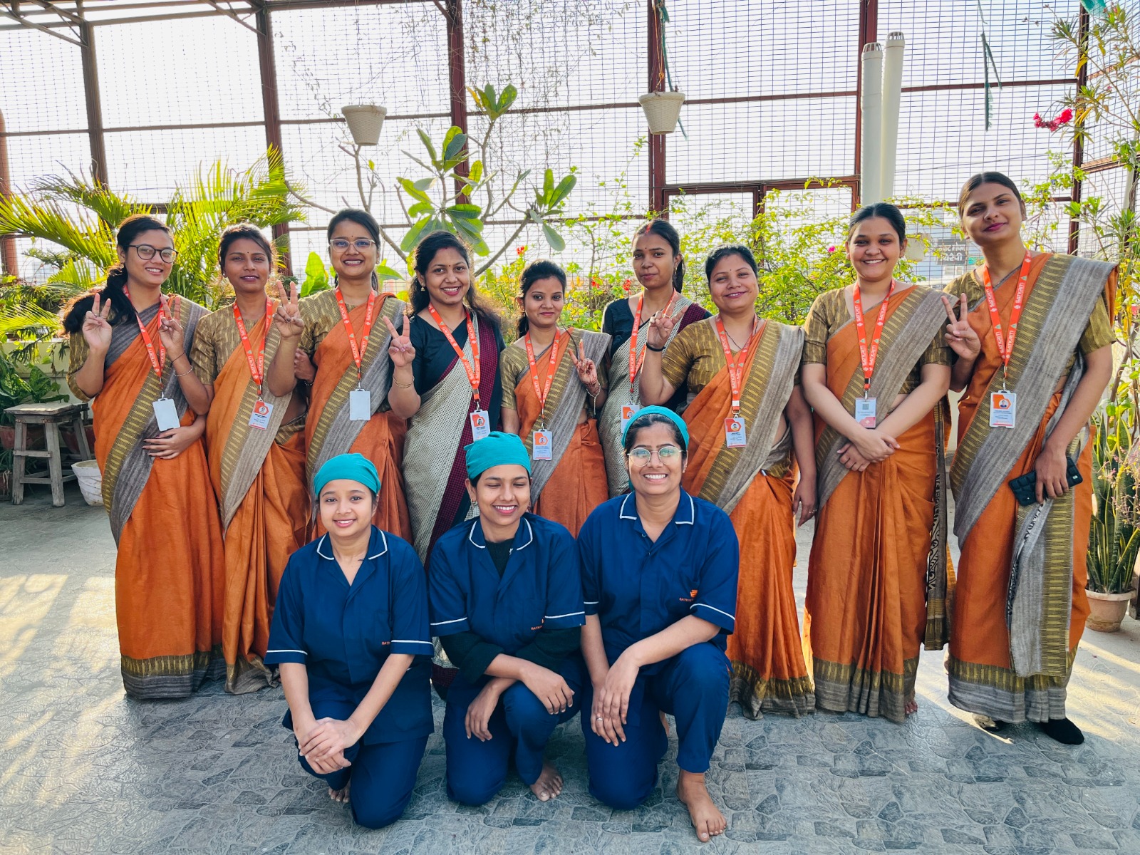 Satkriti Hospital staff