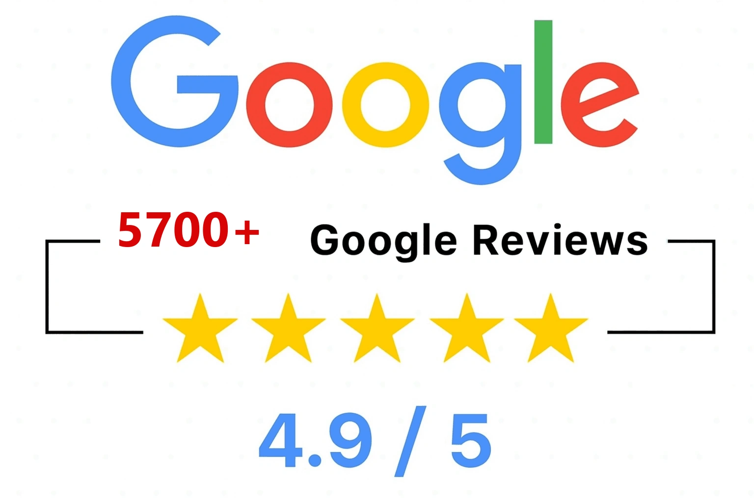 Check our Google reviews